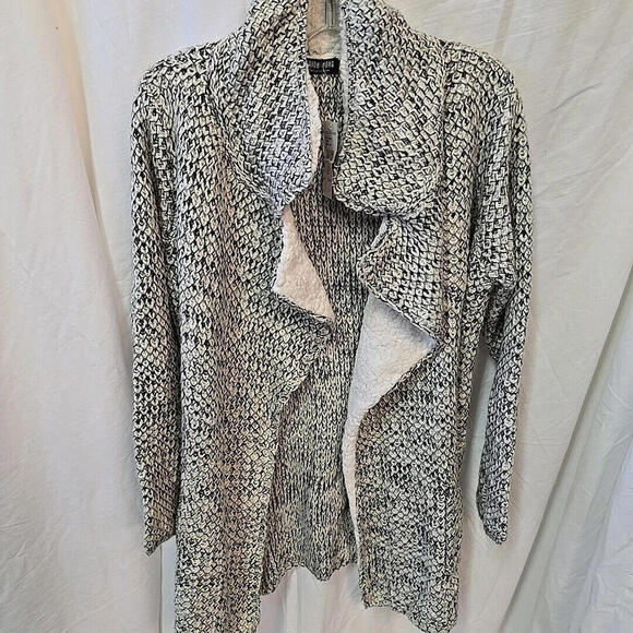 Fashion‎ Nova Open Front Knit Cardigan Fur Blur XL WC2636 Sweater Women's NWT - Picture 1 of 11